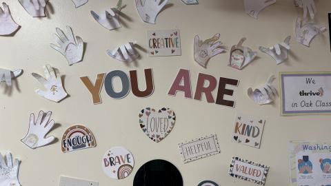 You are Loved display