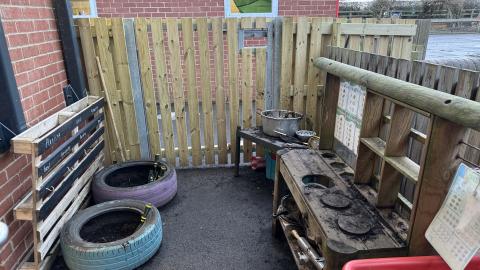 Early years outdoor area